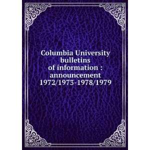   City of New York Columbia University. College of Physicians and