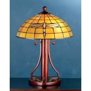  22H Dragonfly Table Lamp