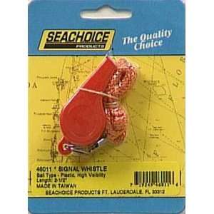  Seachoice #46011 2 1/4x3/4Whistl/Lanyard Sports 