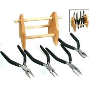   Jewelers Box Joint Pliers & Wood Stand Bench Tools