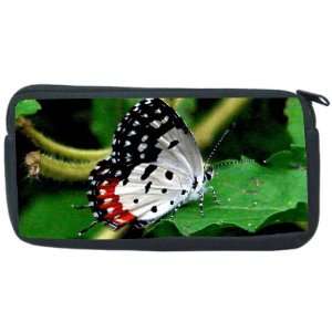  American Flag Butterfly Design Neoprene Pencil Case 