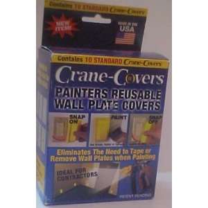  Set of 10 Painters Reusable Wall Plate Crane Covers