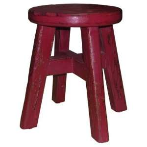  Small Stool in Bali Red