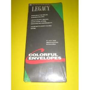 Legacy, Strathmore, Colorful Envelopes, Bright Green, No. 10, Business 
