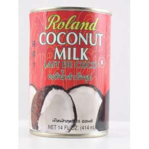 Roland Coconut Milk 14oz  Grocery & Gourmet Food
