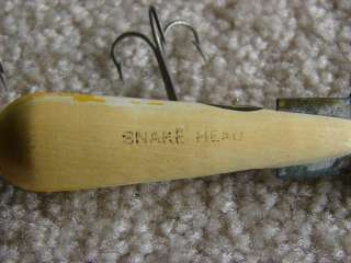 RARE ~ Vintage Smithwick Snake Head Fishing Lure  