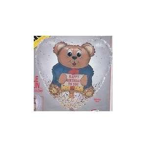  36 Bear Insider Balloon   Mylar Balloon Foil Health 