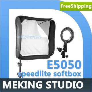 Meking Speedlite Softbox For SpeedLight Flash 50cm / 20 Flash Softbox 