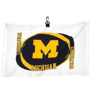  Michigan Wolverines NCAA Printed Hemmed Towel