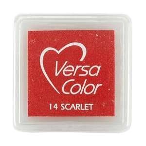 VersaColor Pigment Inkpad 1 Cube   Scarlet Scarlet 