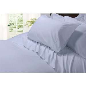 LUXOR Lt. Blue Solid   1000TC Egyptian Cotton Bed Sheet Sets   Cal 