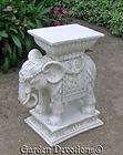 Ornate 18 ELEPHANT HALL TABLE ~ PLANT STAND Any Color