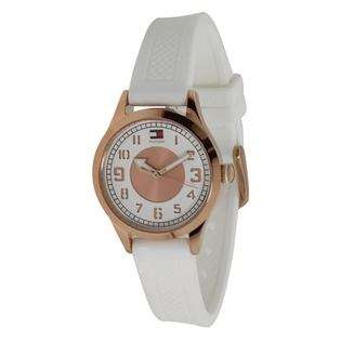 Tommy Hilfiger White Silicone Strap Womens Watch 1781114 