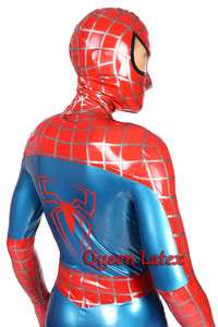 Unisex Latex Rubber Spiderman Catsuit/Costume  