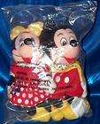SPIRIT of MICKEY MOUSE & MINNIE stuffed plush beanbag DISNEY Dolls 