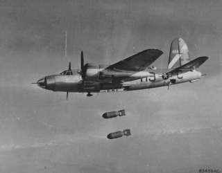 WWII Martin B 26 2000 Bombs Marauder Germany 1945  