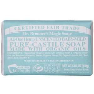  Dr Bronners  Bar Soap, Baby, 5oz Beauty