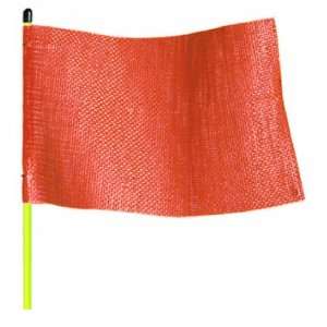 Flagstaff FSRR7 Safety Flag and Permanent Hex Mounting Base, 11 1/2 