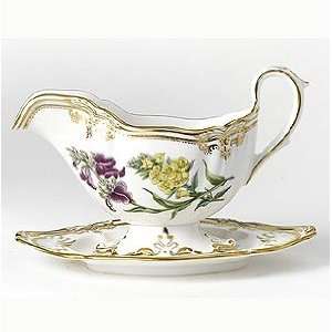  Stafford Flowers Sauce Boat and Stand