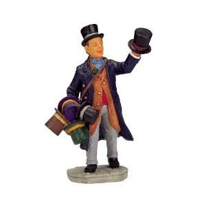   Caddington Village Top Hat Peddler Figurine #12477