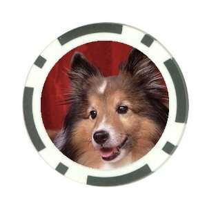  Cute Border Collie photo Poker Chip Card Guard Great Gift 