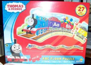 Thomas & Friends   Alphabet ABC Train Floor Puzzle NIB 27 Pieces 6 