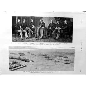 1888 Lord Dufferin Roberts India Barcelona Spain Ships 
