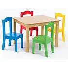 Tot Tutors Kids Table and 4 Chairs Chair Set Kids Childrens Furniture 