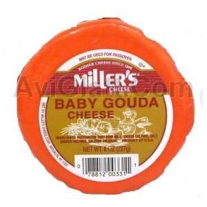Millers Baby Gouda Cheese 8 oz  Grocery & Gourmet Food
