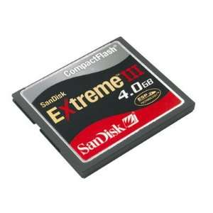  4GB Extreme III CF Memory Card, Memory Cards, Drives 