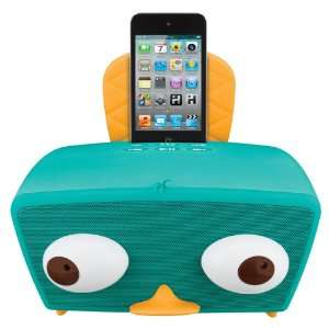    KID Designs Phineas and Ferb iPod Boombox (Green) Toys & Games