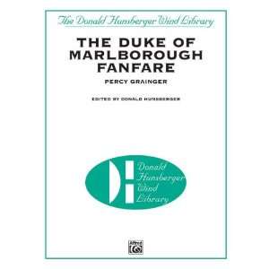  The Duke of Marlborough Fanfare Conductor Score & Parts 