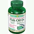 Natures Bounty Fish Oil Natures Bounty 1200 mg fish oil + vitamin D3 