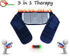 Magnetic waist belt / brace with heat for lower back pain relief