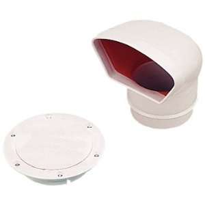  3PVC LOWPROFILE COWLVENT RED