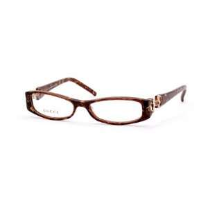 GUCCI 3009 Havana Gold 0EGQ 00 50mm Eyeglasses