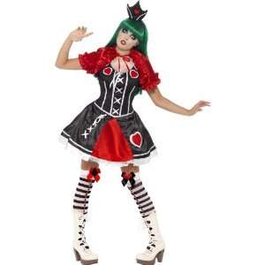  Smiffys Gothic Queen Of Hearts Costume Toys & Games
