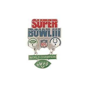  NFL Super Bowl Pin   Super Bowl 3 Pin
