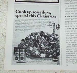 1970 ad Krylon Spray Paint Vintage Advertising PRINT AD  