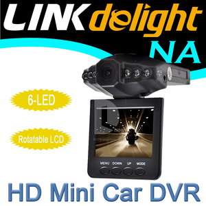 TFT 6 IR LCD Night Vision HD Car DVR Camera ES18  