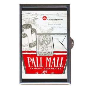 Pall Mall Cigarette 1960s Retro Ad Coin, Mint or Pill Box