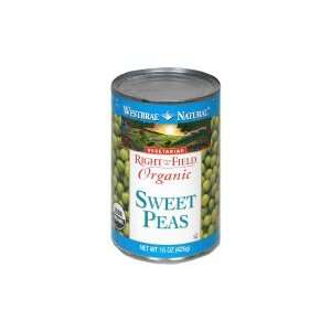  Westbrae Natural Vegetarian Sweet Peas, Organic, 15 oz 
