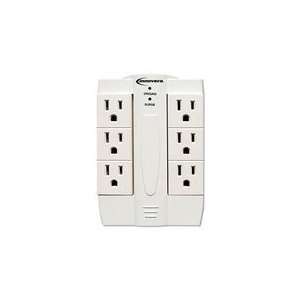  Surge, 6 Outlet, Wall Electronics