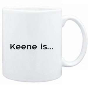 Mug White  Keene IS  Usa Cities 