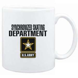 Mug White  Synchronized Skating DEPARTMENT / U.S. ARMY  Sports 