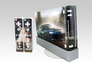   White VINYL decal Sticker SKIN cover for Nintendo Wii Console & Remote