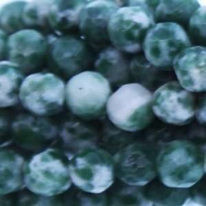 Tree Agate  Ball Faceted   4mm Diameter, Sold by 16 Inch Strand with 