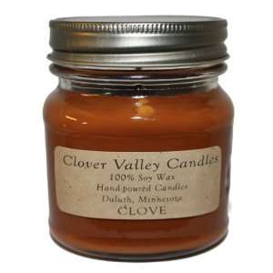  Clove Half Pint Scented Candle by Clover Valley Candles 