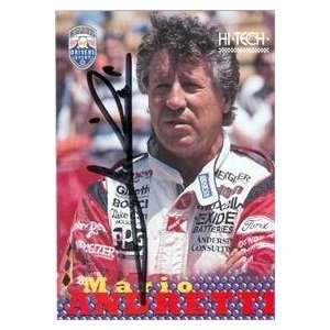   autographed Trading Card (Auto Racing) High Tech