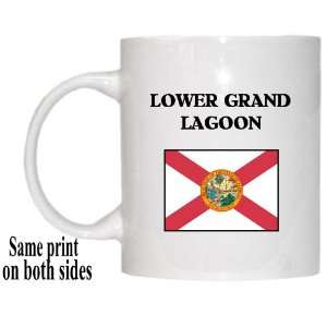  US State Flag   LOWER GRAND LAGOON, Florida (FL) Mug 